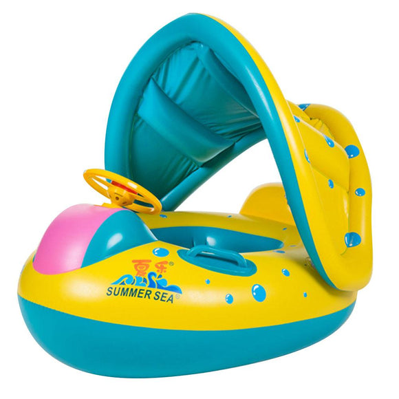 Baby Inflatable Sunshade Pool Seat