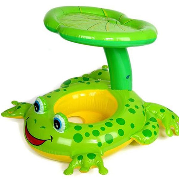 Frog sunshade Floating Kids Seat